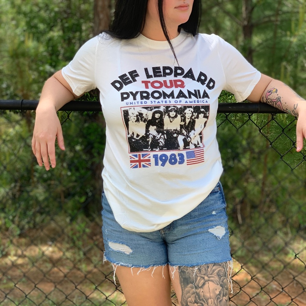 Def Leppard Tour Graphic Tee